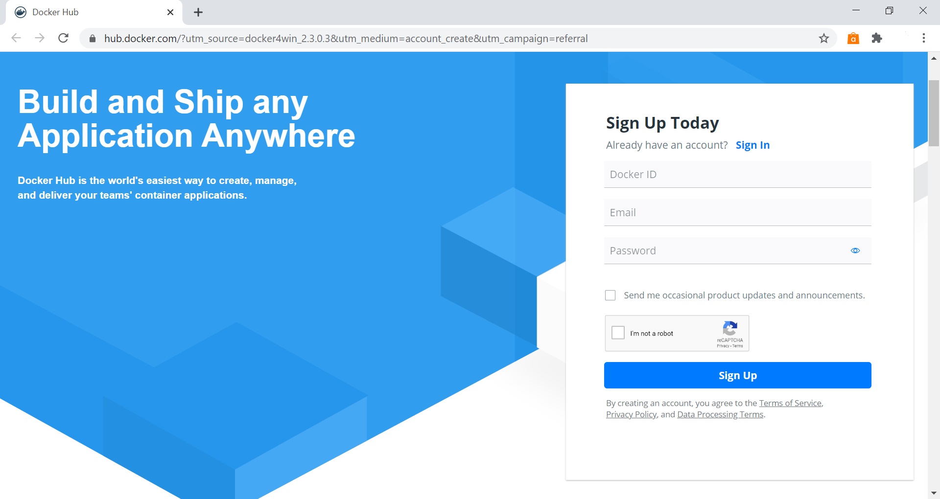 Установка Docker в Windows 10 изображение с сайта www.aredel.com