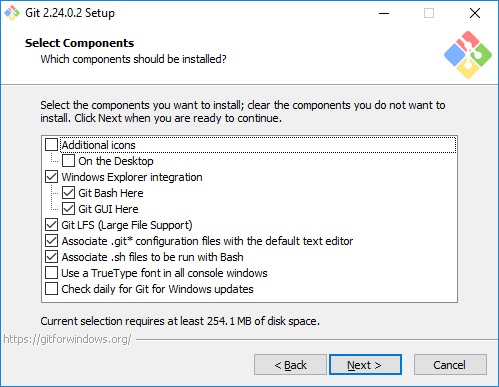установка git for windows с openSSH image from website www.aredel.com