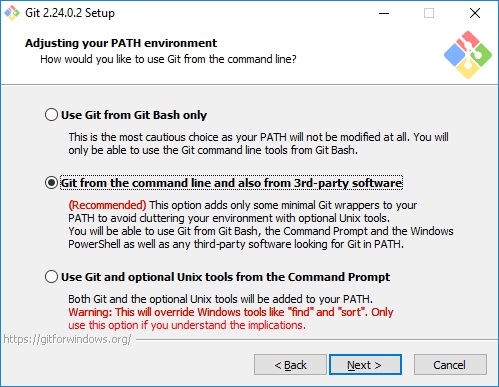 установка git for windows с openSSH image from website www.aredel.com