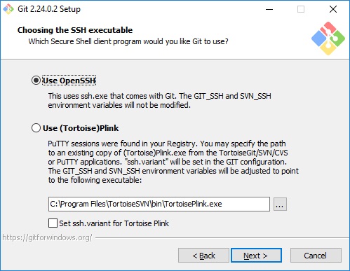 установка git for windows с openSSH image from website www.aredel.com