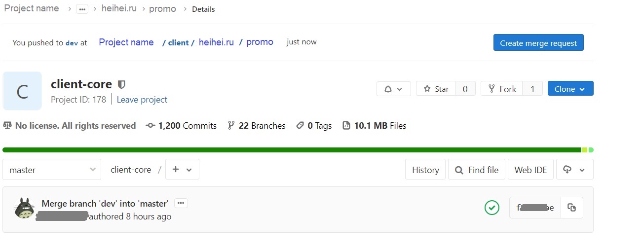 Настройка Tortoise git для работы с gitlab в windows изображение с сайта www.aredel.com