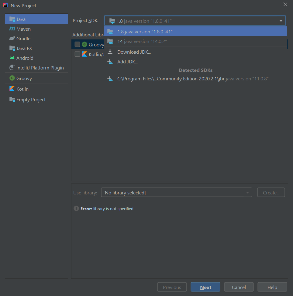 IntelliJ IDEA New Project выбираем Project SDK image from website www.aredel.com