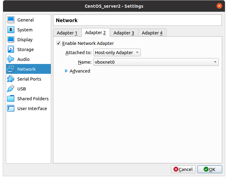 Install image via network VirtualBox image from website www.aredel.com