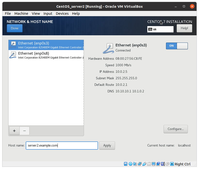 Install image via network VirtualBox image from website www.aredel.com