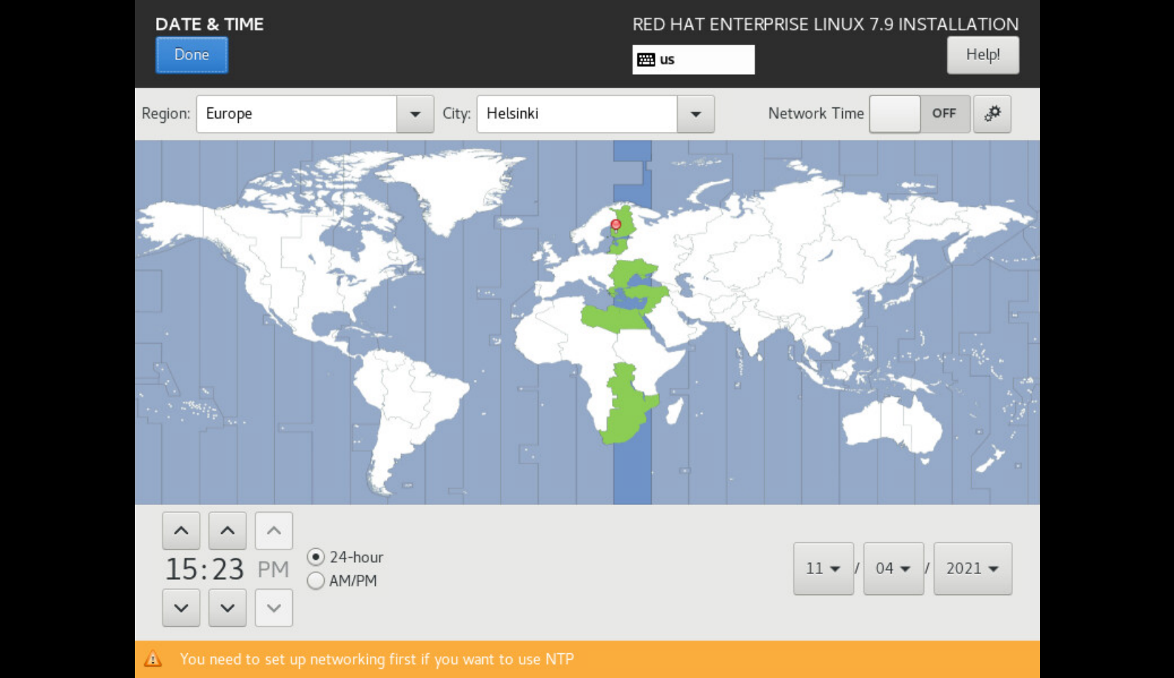 Установка Red Hat Enterprise Linux 7 изображение с сайта www.aredel.com