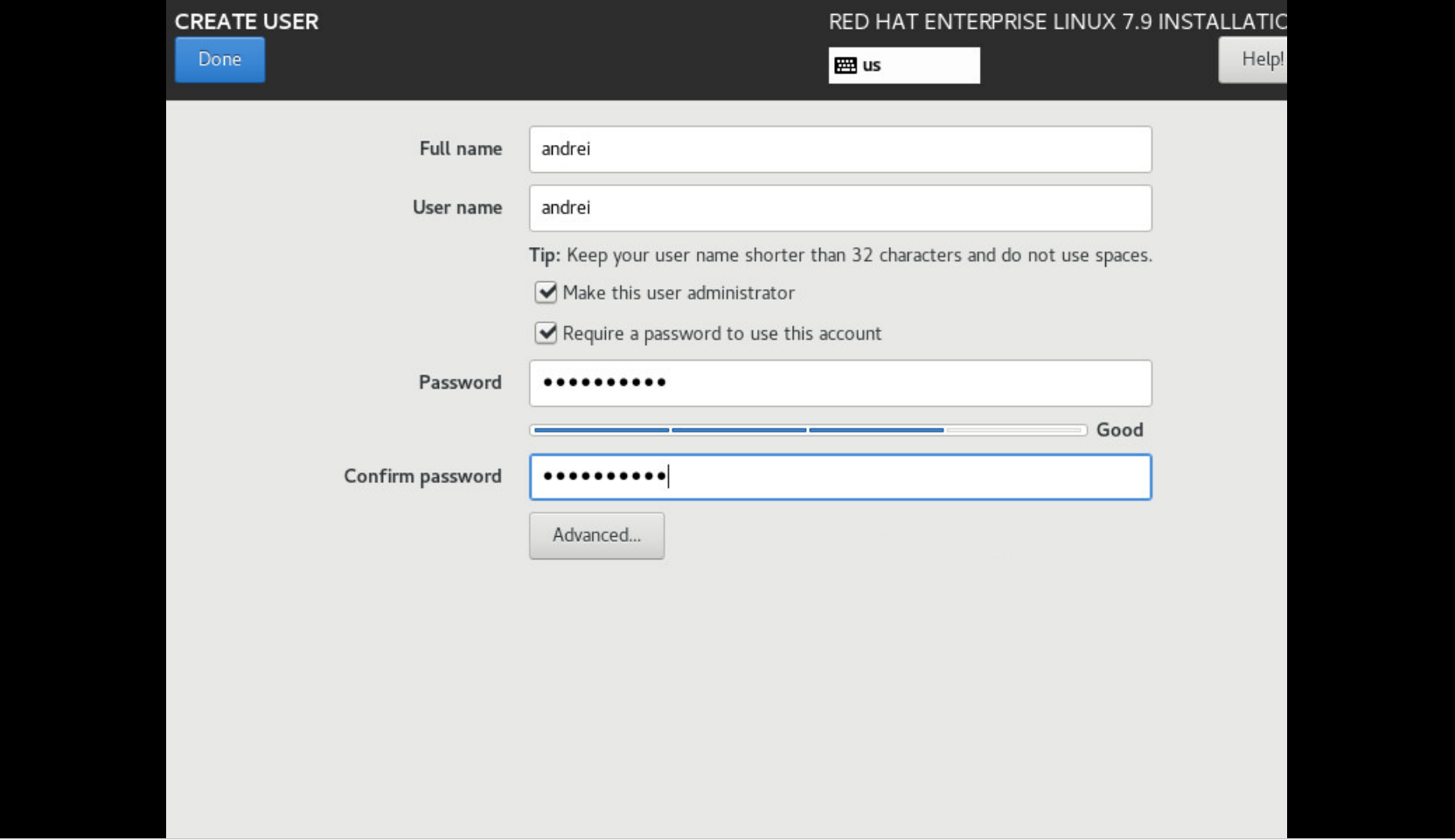Установка Red Hat Enterprise Linux 7 изображение с сайта www.aredel.com