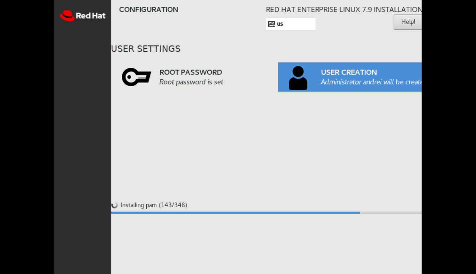 Установка Red Hat Enterprise Linux 7 изображение с сайта www.aredel.com
