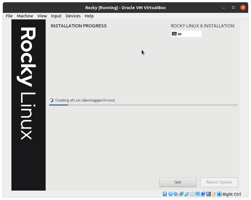 Установка Rocky Linux изображение с сайта www.eth1.ru