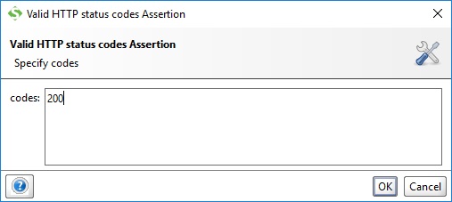 Valid HTTP Status Code assertion image from www.eth1.ru