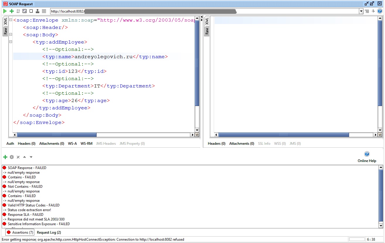 SOAP UI failed assertions image from www.eth1.ru