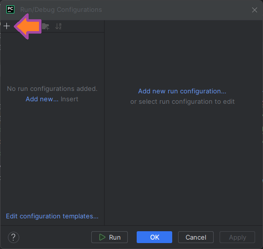 Настройка конфигурации запуска PyCharm для Robot Поддержка Robot Framework в PyCharm изображение с сайта www.testsetup.ru изображение с сайта www.testsetup.ru