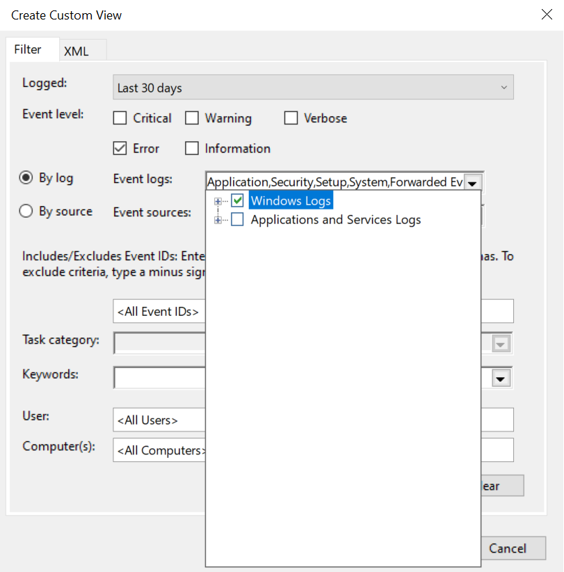 Studying BSOD Logs in Windows 10 Image from www.aredel.com