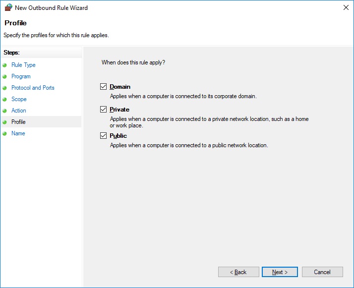 WF Custom Rule to block IP at www.aredel.com