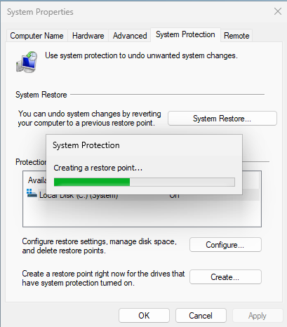 Create Windows recovery point image from www.aredel.com image from www.aredel.com