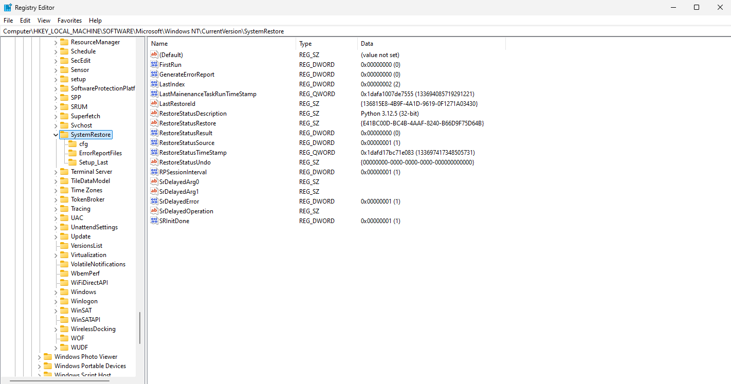 Setting SystemRestorePointCreationFrequency Windows image from www.aredel.com image from www.aredel.com