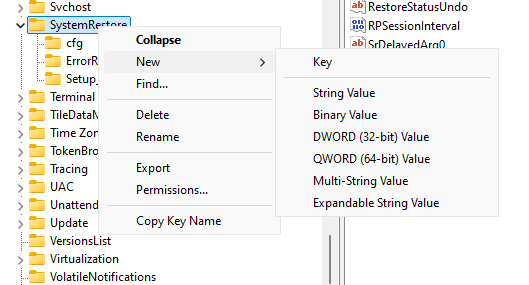 Setting SystemRestorePointCreationFrequency Windows image from www.aredel.com image from www.aredel.com